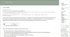 Desktop Screenshot of dertest.org