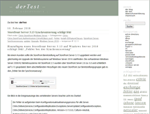 Tablet Screenshot of dertest.org